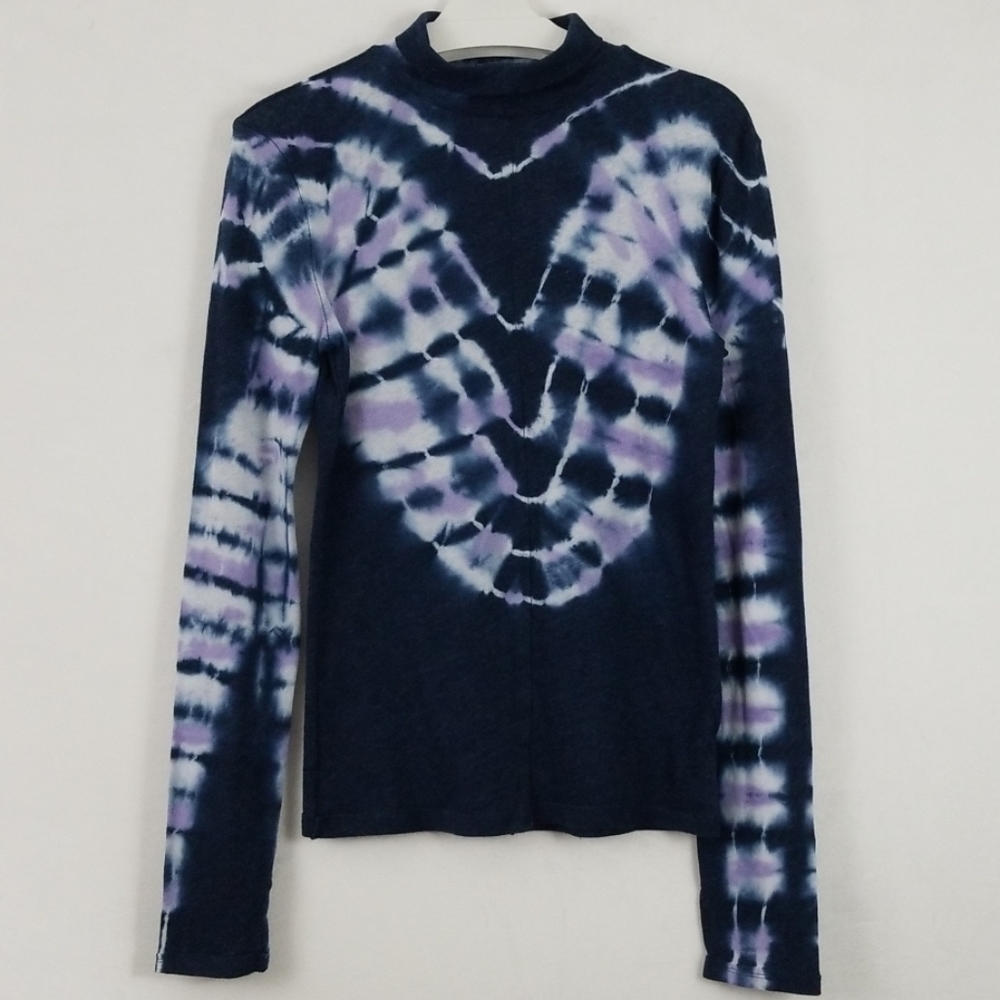 We The Free Psychedelic Turtleneck Top - Picture 2 of 8